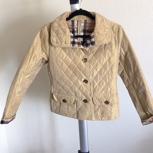 Burberry quilted jacket